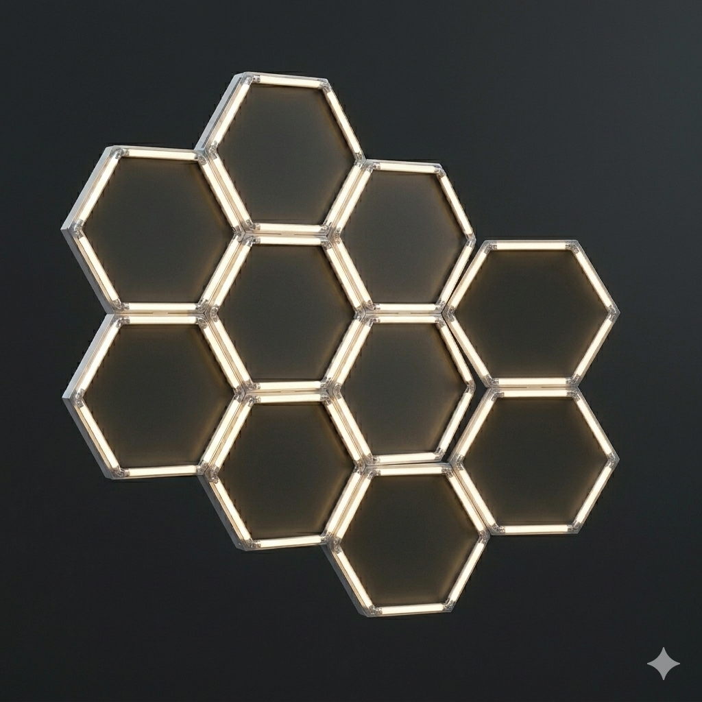 Tubo LED Hexagonal 1175MM 220V