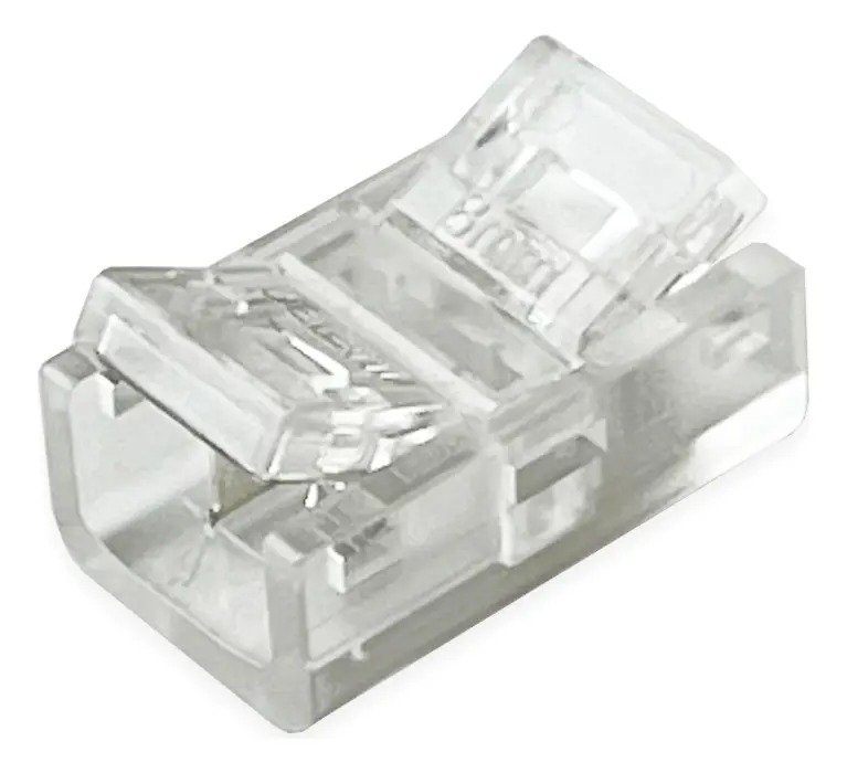 conector transparente empalme